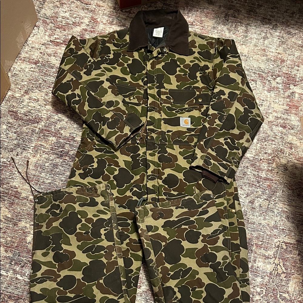 Carhartt Men's Camouflage Coveralls
